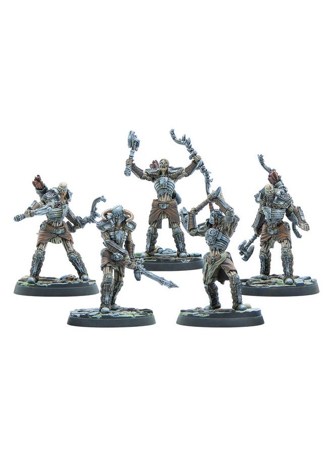 Modiphius - : The Elder Scrolls: Call To Arms: Draugr Scourges - 5 Figure Resin Expansion, Chapter 4, Unpainted, 32Mm Miniatures With Scenic Bases, Rpg - Image 1