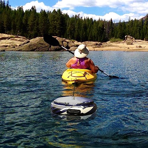 Rangland Adventure-30 Kayak River Cooler with Tow Rope, Insulated Heavy Duty PVC, Floating Inflatable Design, Great for Boating and Kayaking (Midnight Blue) - Image 2
