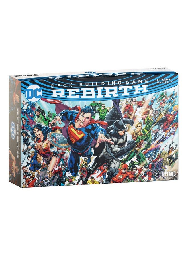 CRYPTOZOIC ENTERTAINMENT DC Deck Building Game: Rebirth - Multiple Campaign Scenarious with Unique Gameplay and Cards - Features Iconic DC Universe Location - Compatible with Other DC Deck-Building Game Series - Image 1