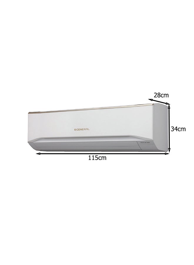 O General 2.5 Ton 30000 BTU Split Air Conditioner ASGA30FUTA-UZ White - Image 2