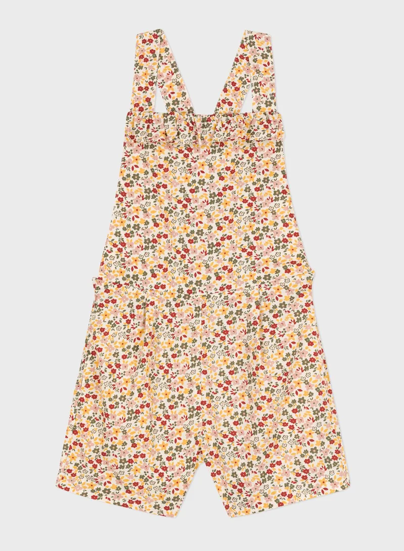 Petit Bateau Youth Poplin Playsuit