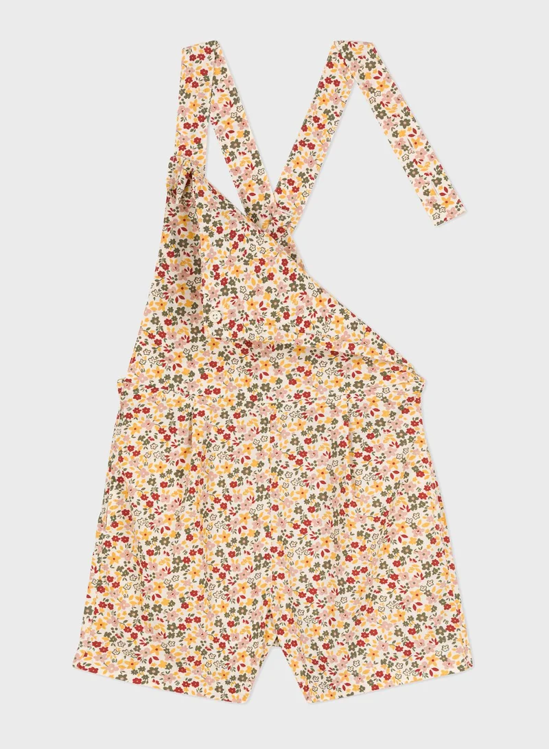 Petit Bateau Youth Poplin Playsuit