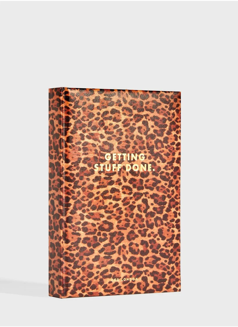 Career Girl London Getting Stuff Done Planner - Leopard