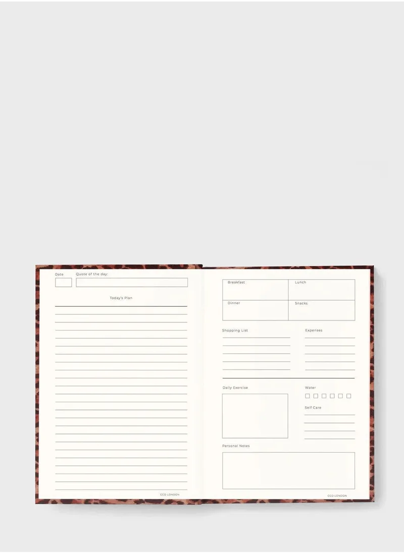 Career Girl London Getting Stuff Done Planner - Leopard