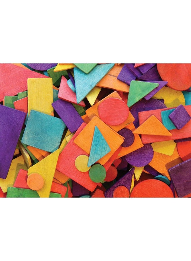 Pacon Creativity Street Diecut Basics Assorted Wood Shapes Pack Of 200  - Image 1