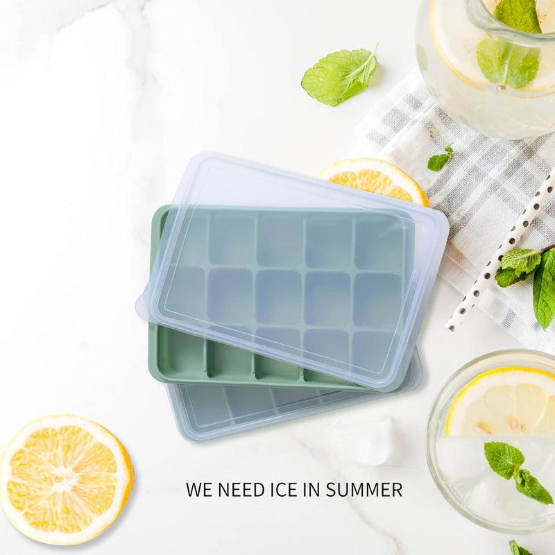 Tvmania Silicone Ice Cube Trays Set of 2 - Image 4