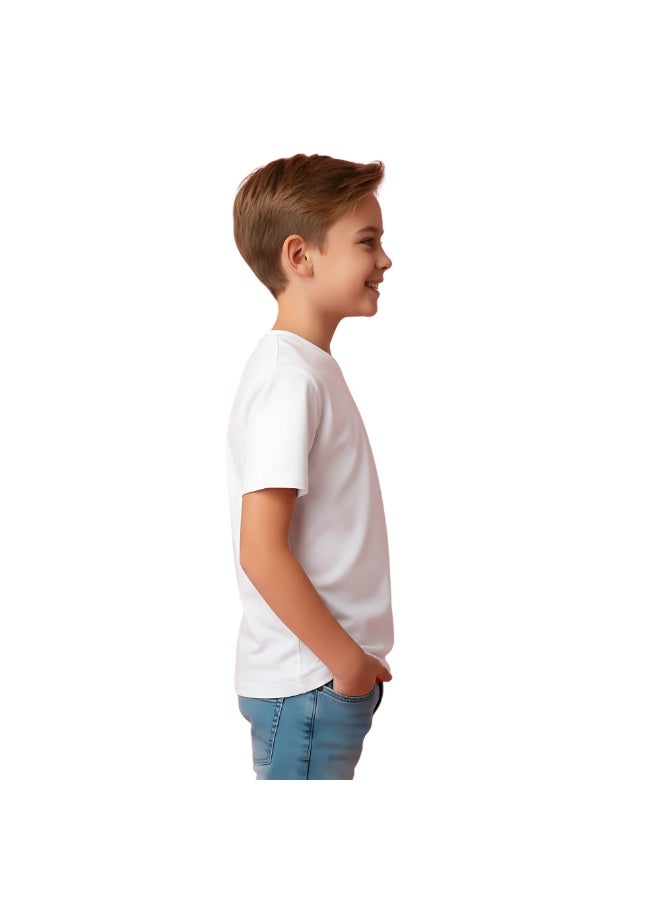 UAE  Celebrating National Day Printed Kids Round Neck T-Shirt for Boys - Image 5