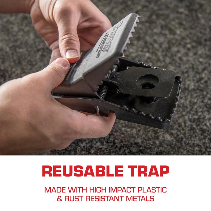 Tomcat Rat Snap Trap, 1 Rat Size Trap - Reusable - Effectively Kill Rats - Ideal for Home and Farm Use - Image 5
