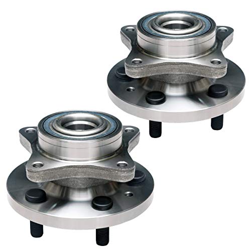 AUQDD Front Wheel Hub and Bearing Assembly Left or Right Compatible With Land Rover LR3 LR4 Range Rover Sport AUQDD 515067 x2 (Pair) [ 5 Lug ] - Image 1