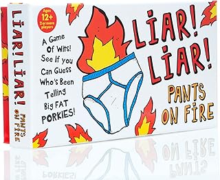 Boxer Gifts Boxer Gifts Ã¢â‚¬ËœLiar Liar Pants On FireÃ¢â‚¬â„¢ Family Fun Card Game | Fast Paced Fun | Great for All the Family and  - Image 1