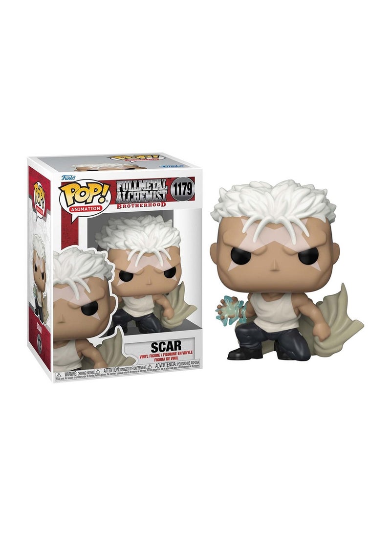 Funko - Animation Fullmetal Alchemist Brotherhood- Scar, Collectible Action Vinyl Figure - 1179 - Image 1
