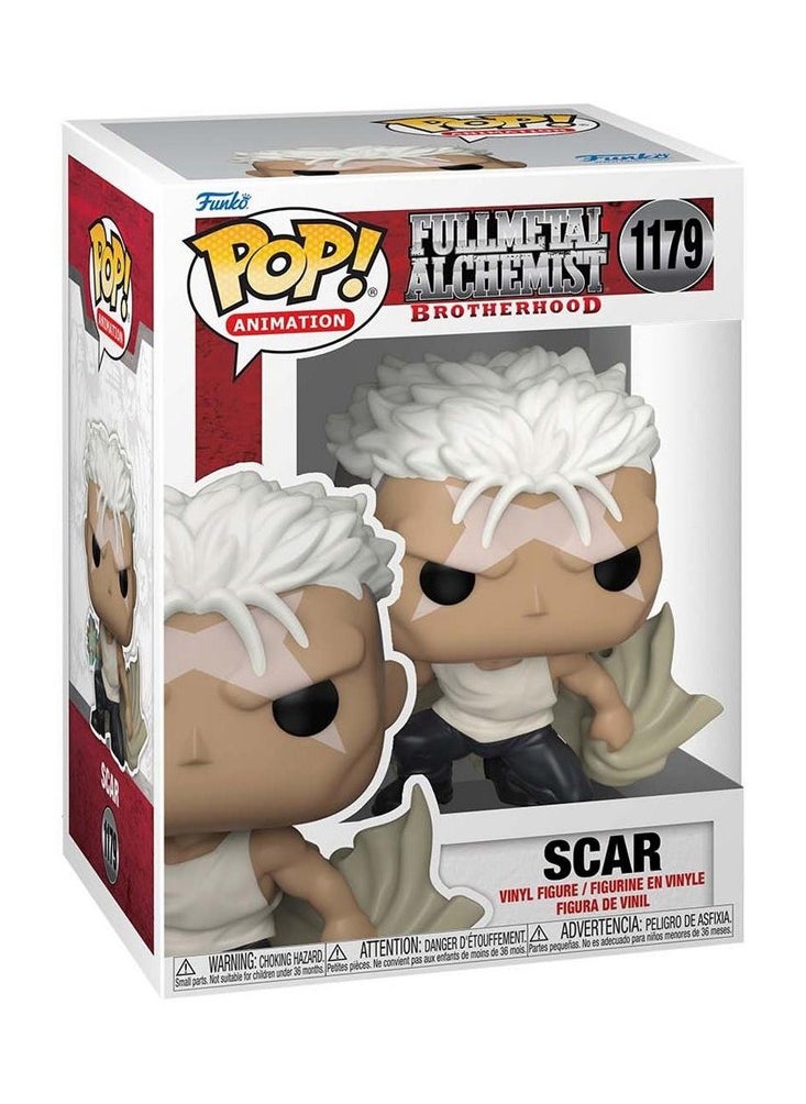 Funko - Animation Fullmetal Alchemist Brotherhood- Scar, Collectible Action Vinyl Figure - 1179 - Image 1