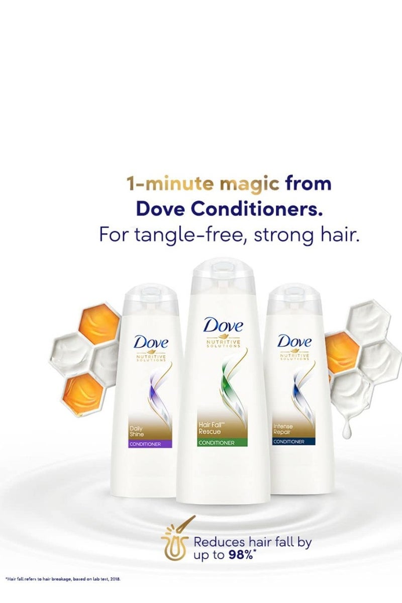 Dove Hair fall^ Rescue 1-min Conditioner with Bio-Protein Care and Amino Protein for weak and breakage prone hair 335ml,for upto 72 hours* of effortlessly detangled, stronger hair - Image 5