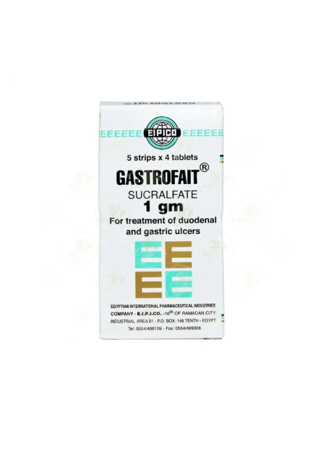 EIPICO Gastrofait 1 gm Tablet 20 s