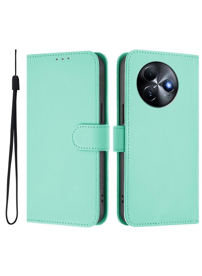 اس-توب جراب لهاتف itel S24 مصنوع من الجلد بلون سادة مع حبل تعليق - Image 2