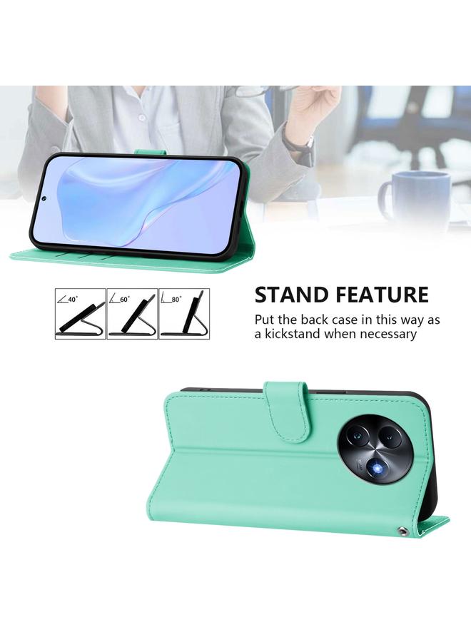 اس-توب جراب لهاتف itel S24 مصنوع من الجلد بلون سادة مع حبل تعليق - Image 3