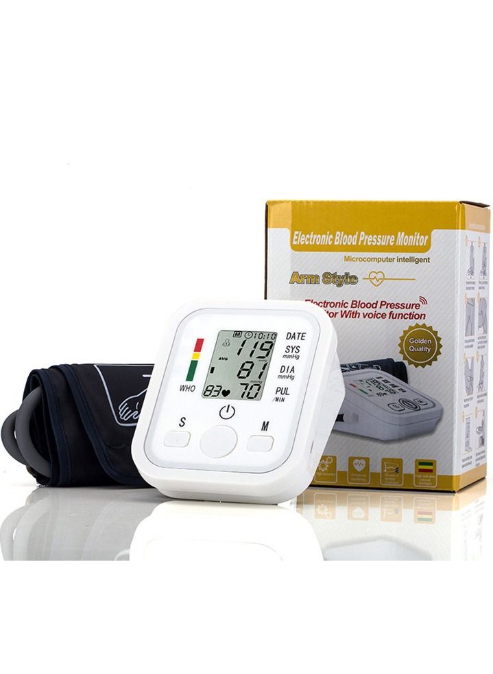 Arabest Portable Blood Pressure Monitor Household Sphygmomanometer Arm Band Type Digital Electronic Tonometer - Image 4