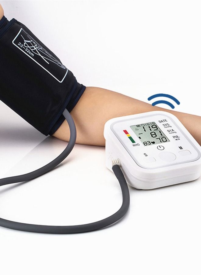 Arabest Portable Blood Pressure Monitor Household Sphygmomanometer Arm Band Type Digital Electronic Tonometer - Image 2
