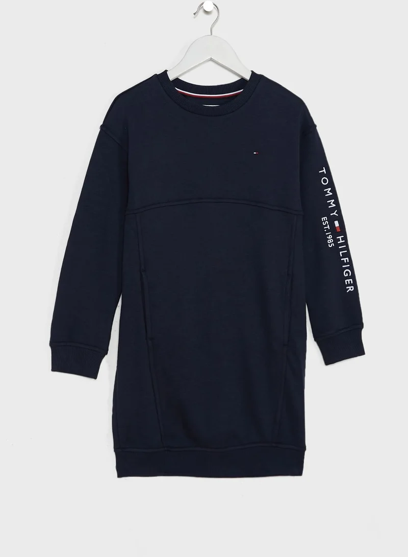TOMMY HILFIGER Kids Essential Sweat Dress