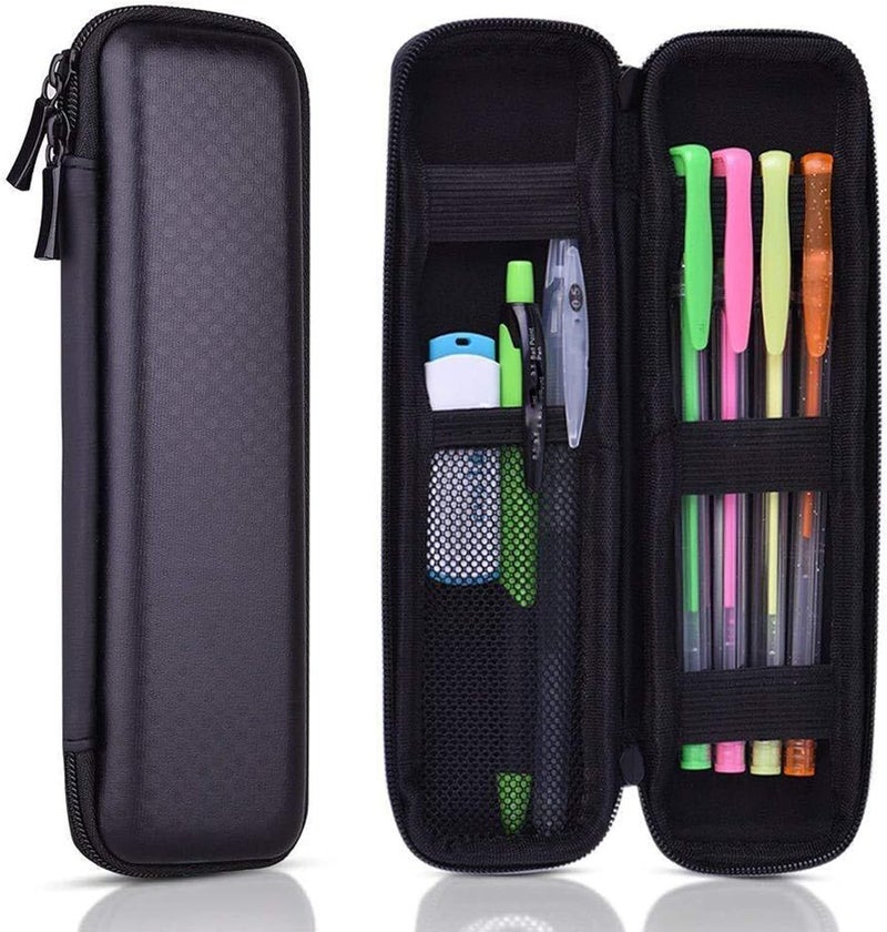 Vertus ® Holder Case Compatible for Apple Pencil Pro, Apple Pencil (USB-C) & Apple Pencil (1st / 2nd Gen), PU Leather Carrying Bag Sleeve Compatible with Apple Pen, USB Cable, Samsung Stylus (Black) - Image 1