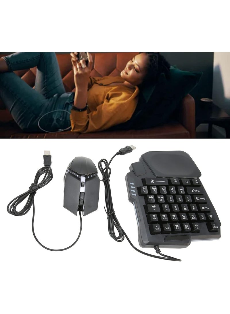 BORTONY 4-in-1 Mobile Gaming Set One-Hand Keyboard Gamepad Controller Mouse & Converter Model Mix Lite+ for Android No Lag PC-Like Gaming Feel on Android - Image 3