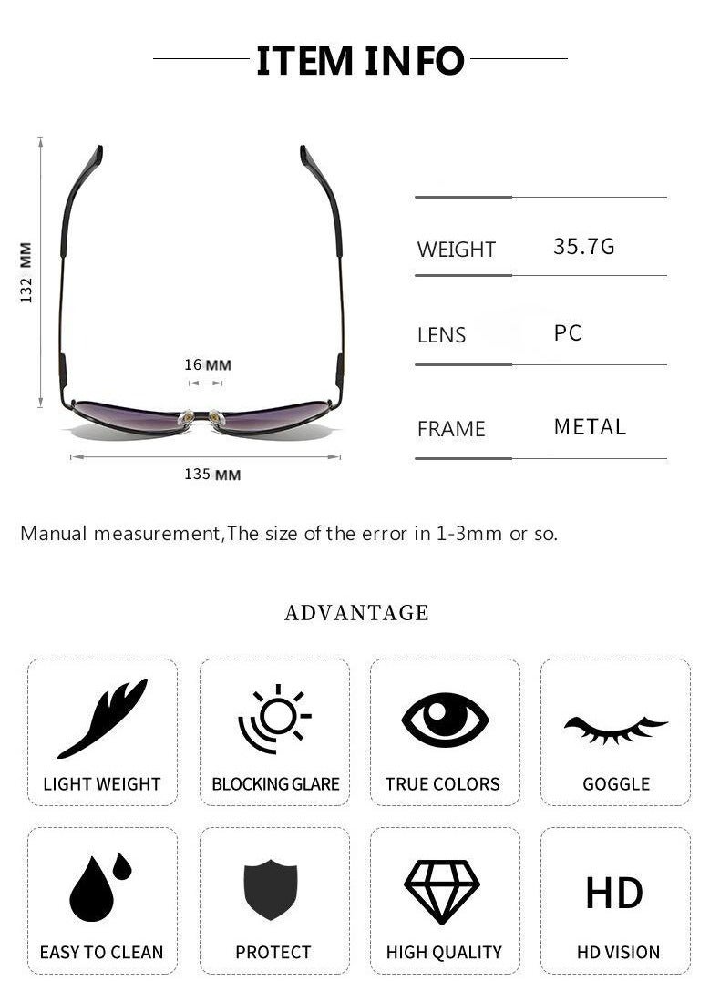 بوليس نظارات شمسية رياضية مستقطبة للرجال للرجال القيادة صيد الأسماك الجري مع حماية من الأشعة فوق البنفسجية 400 نظارات شمسية مع إطار Gunmetal مع عدسات رمادية - Image 4