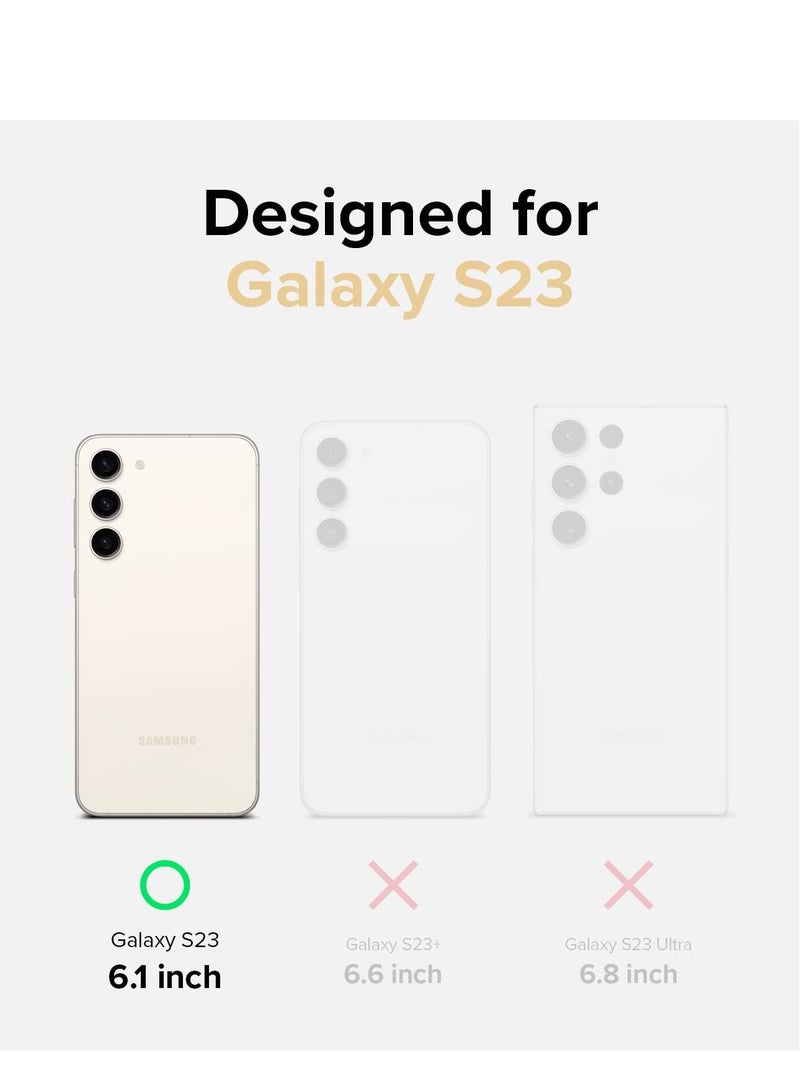 BORTONY Samsung S23 Plus Magnetic Case Clear, Compatible with Magsafe Charging, Slim Fit Protective Phone Case, Anti Yellowing Anti Scratch Hard Back Crystal Clear - Image 4