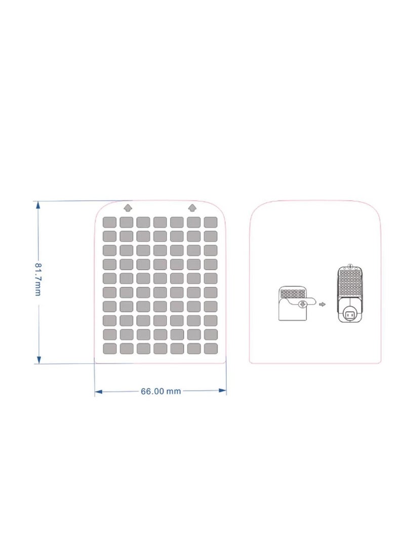 Generic 1 pack of special stickers for mosquito killers (5 photos)  - Image 2