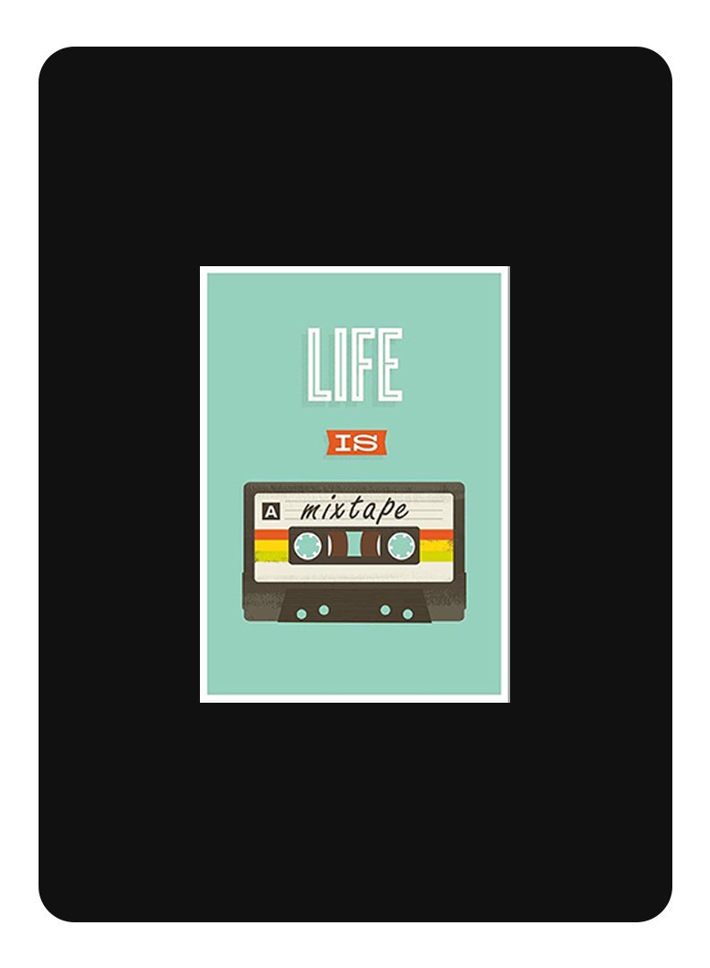 Theodor Protective Flip Case For Xiaomi Pad 6S Pro 12.4 With Trifold Stand Auto Wake Sleep Shockproof Cover Life is a Mixtape copy - Image 1