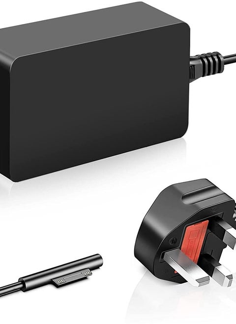65W Surface Pro Charger Compatible with Microsoft Surface Charger, Surface Pro 8/X/7/6/5/4/3, Surface Laptop Go 1/2/3/4, Surface Book, Windows Surface Charger, 15V 4A 65W Surface Book Charger 1/2