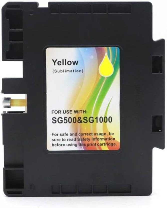 Sublimation Ink Cartridge with Chip Compatible with - SG500 SG1000 Plug and Play No Serial Number(C) - Image 2
