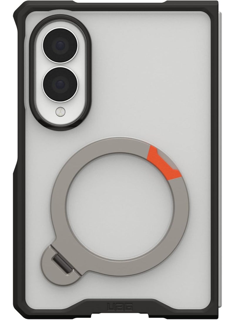 UAG Urban Armor Gear Mouve XTE for Samsung Galaxy Z Fold 8 Case, MagSafe Compatible, 360° Rotating Metal Kickstand & Phone Grip, Military Drop Protection, Open Hinge Design - Ice - Image 5