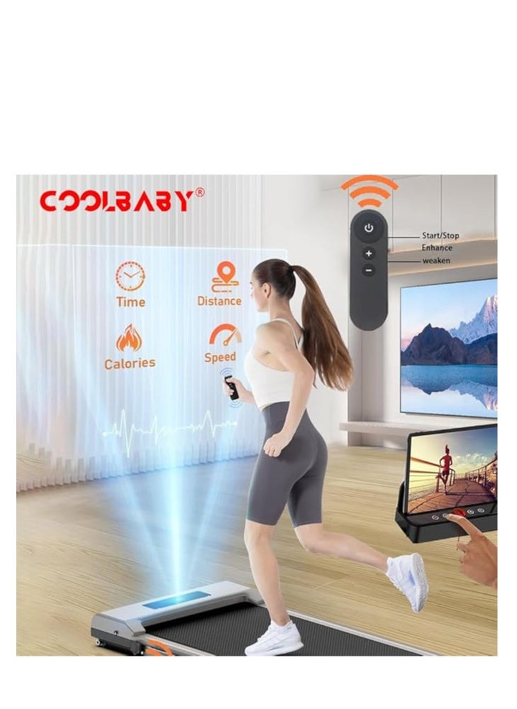 Cool Baby Style COOLBABY Walking Pad Walking Treadmill LED Display Space Saving Home treadmill Easy to Move  - Image 5