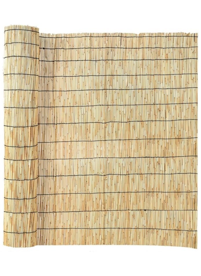 LINGWEI Bamboo Blind Window Curtain Natural Bamboo Blind Sun Shade For Balcony Roller Blind Window Curtain For Indoor Outdoor  - Image 1