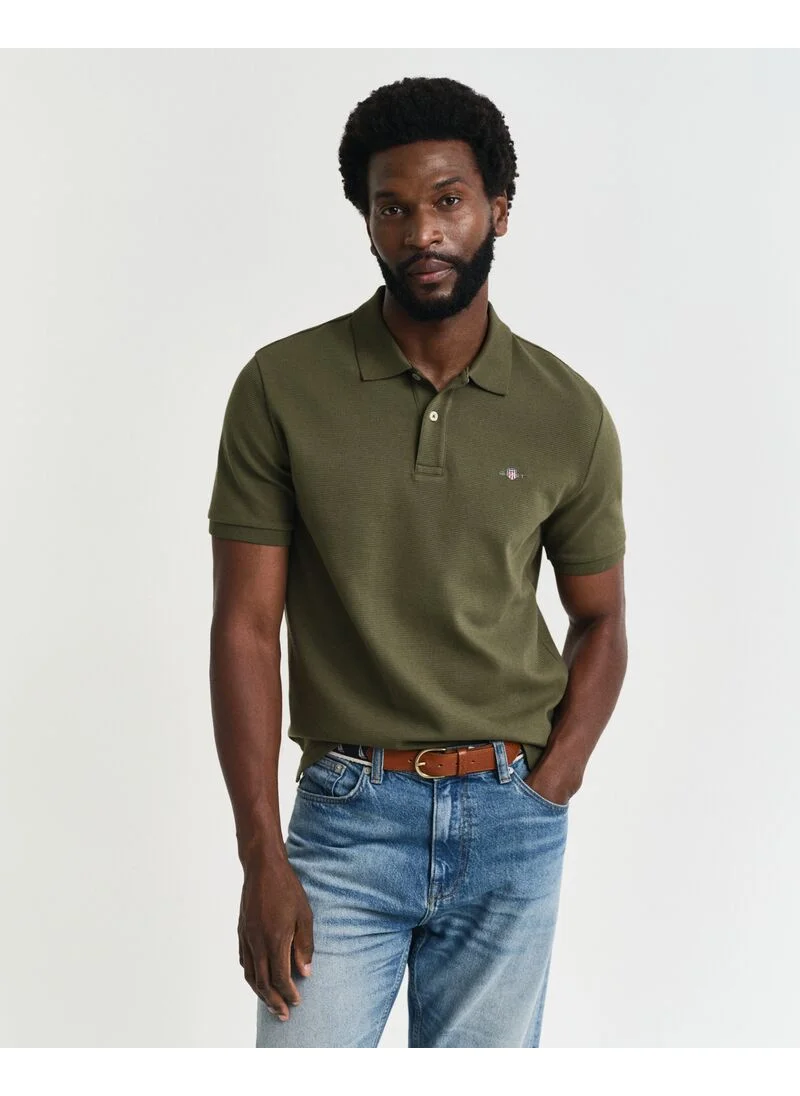 غانت Gant Textured Polo