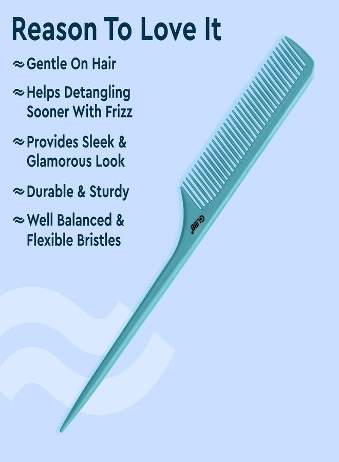 GUBB Pin Tail Hair Comb | Best Hair Comb for Styling, Detangling and Grooming for Women and Men - Santorini Hues | Pack of 2 - Image 2