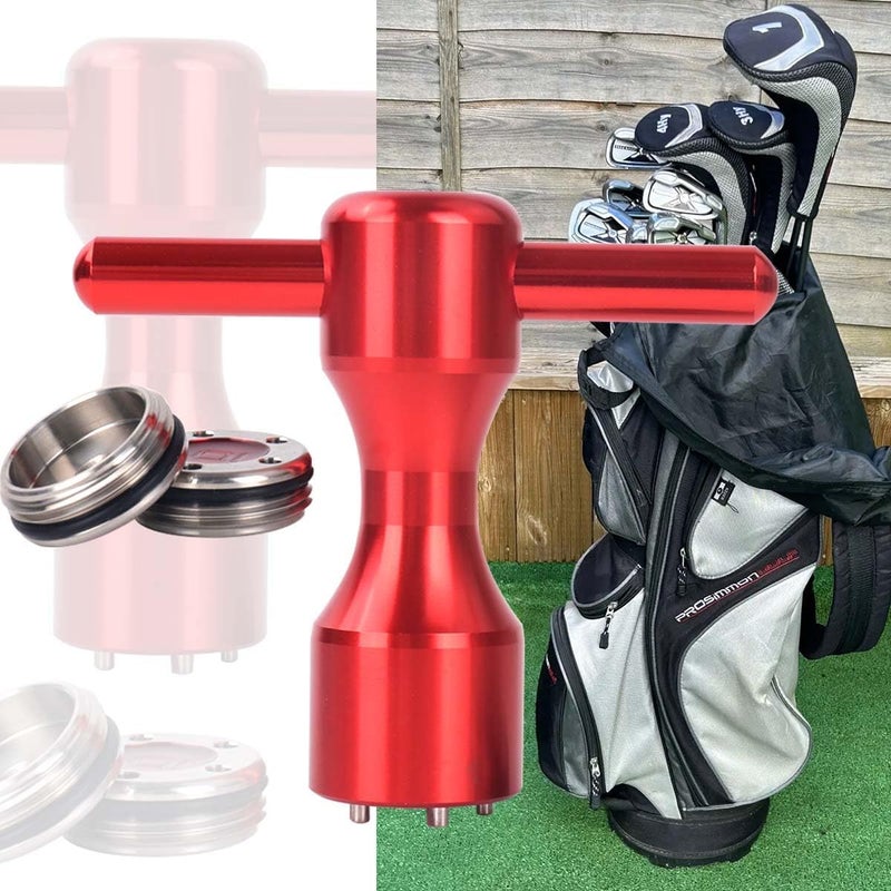 Hi-Star 2Pcs Golf Custom red Weights + Red Wrench for Titleist Scotty Cameron Putters - Image 4