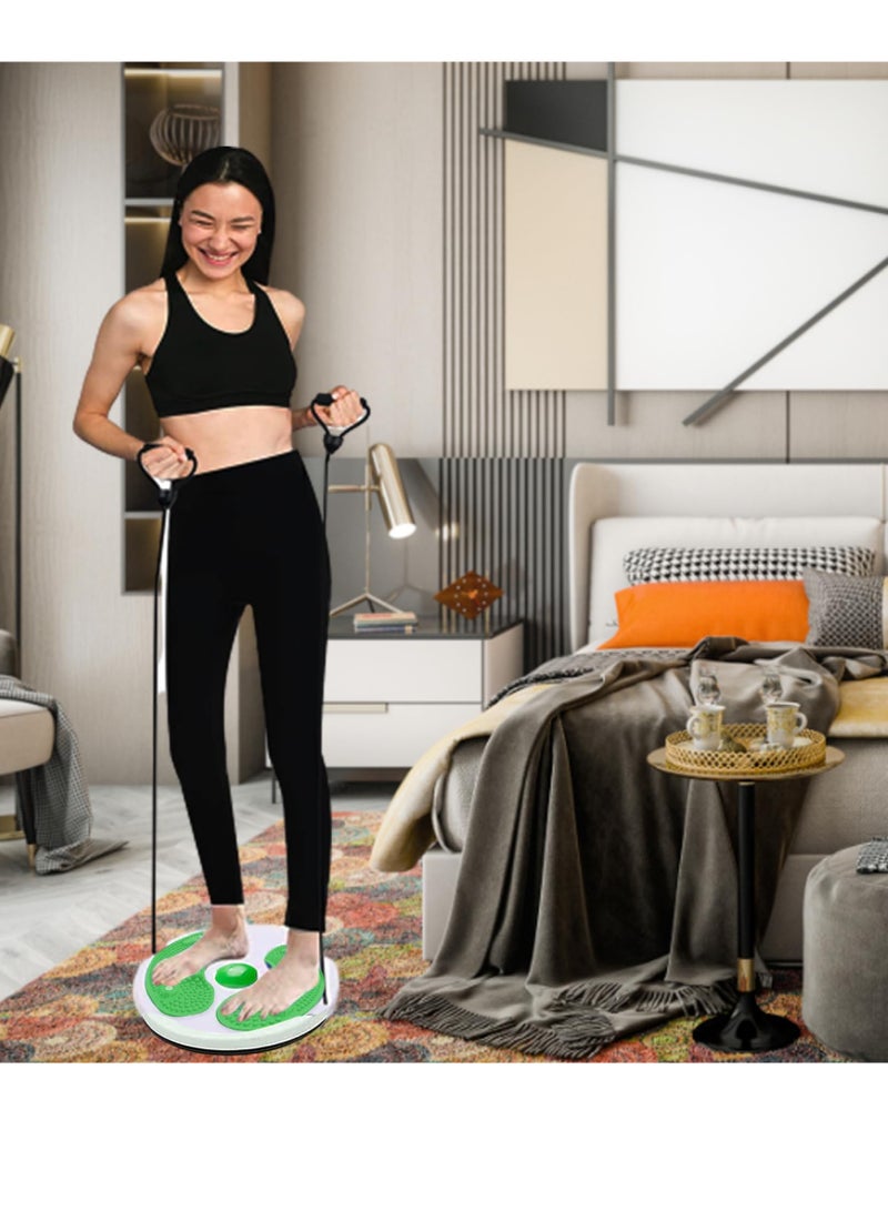 Excefore Twist Waist Disc Board, Waist Turntable Hip Trainer, Fitness Turntable Waist Wriggling Plate, Ab Board Exercise Waist Trainer Trimmer with Drawstring for Home Gym Fitness Equipment - Image 2