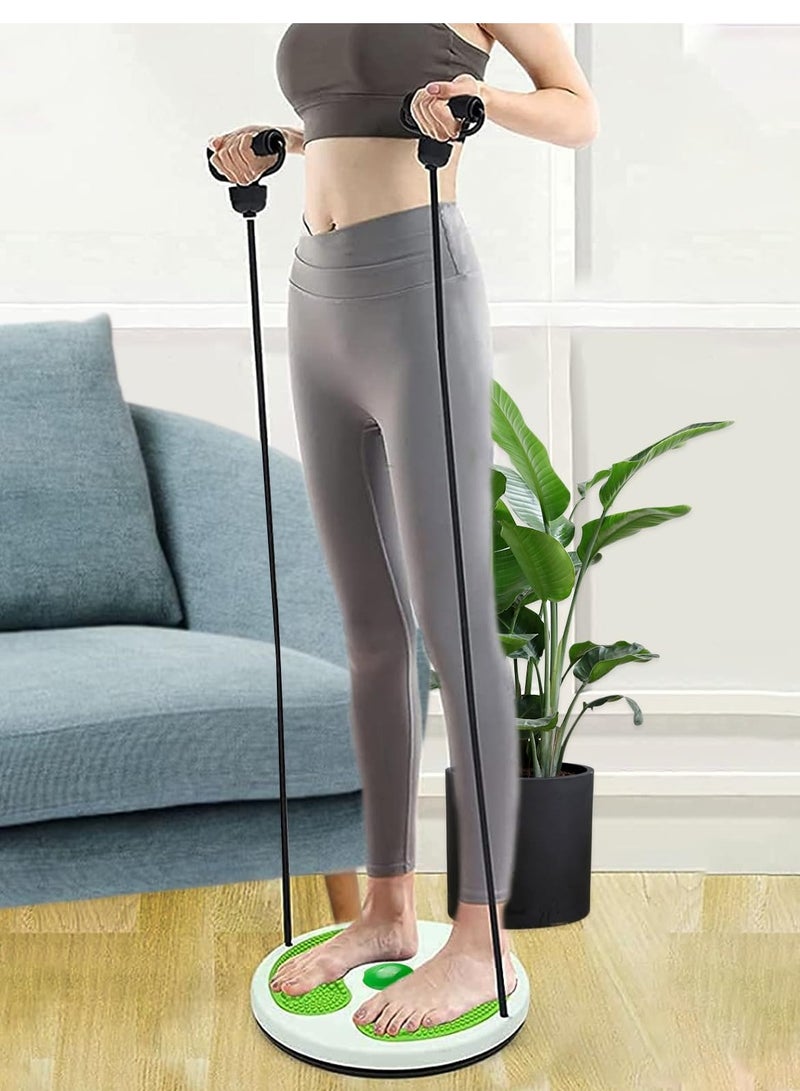 Excefore Twist Waist Disc Board, Waist Turntable Hip Trainer, Fitness Turntable Waist Wriggling Plate, Ab Board Exercise Waist Trainer Trimmer with Drawstring for Home Gym Fitness Equipment - Image 3