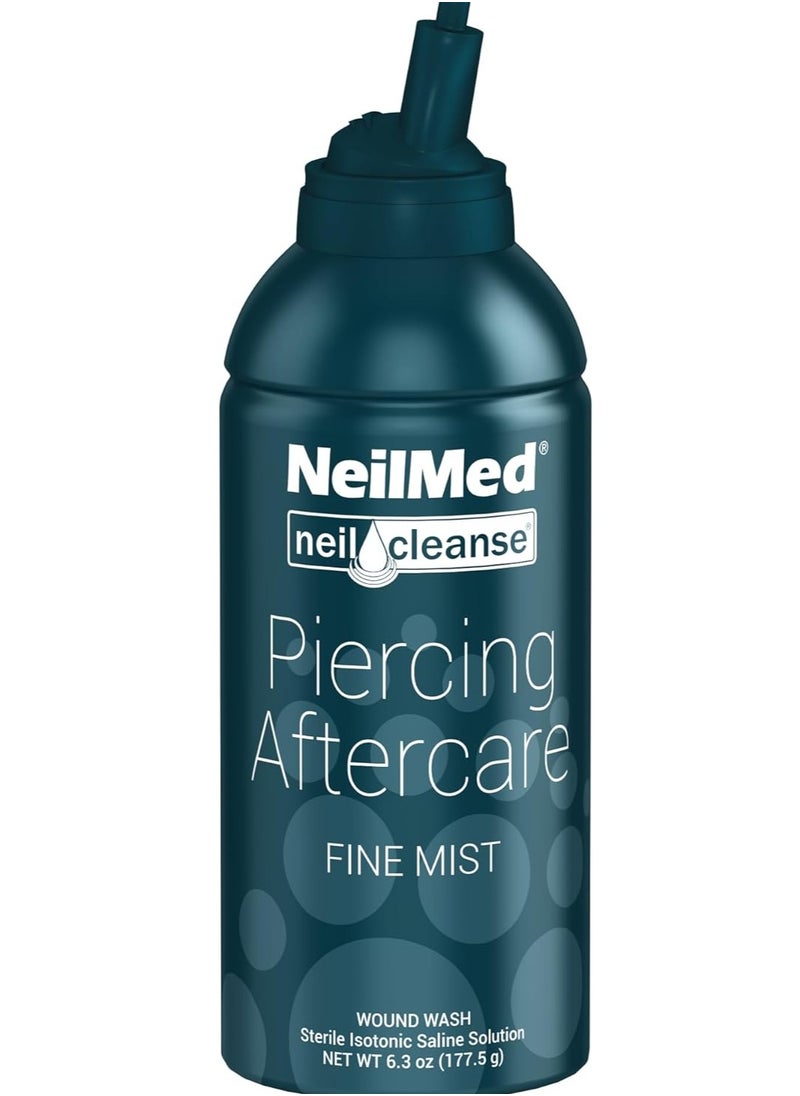 NeilMed NeilCleanse Piercing Aftercare, Fine Mist, 6.3 oz  - Image 1