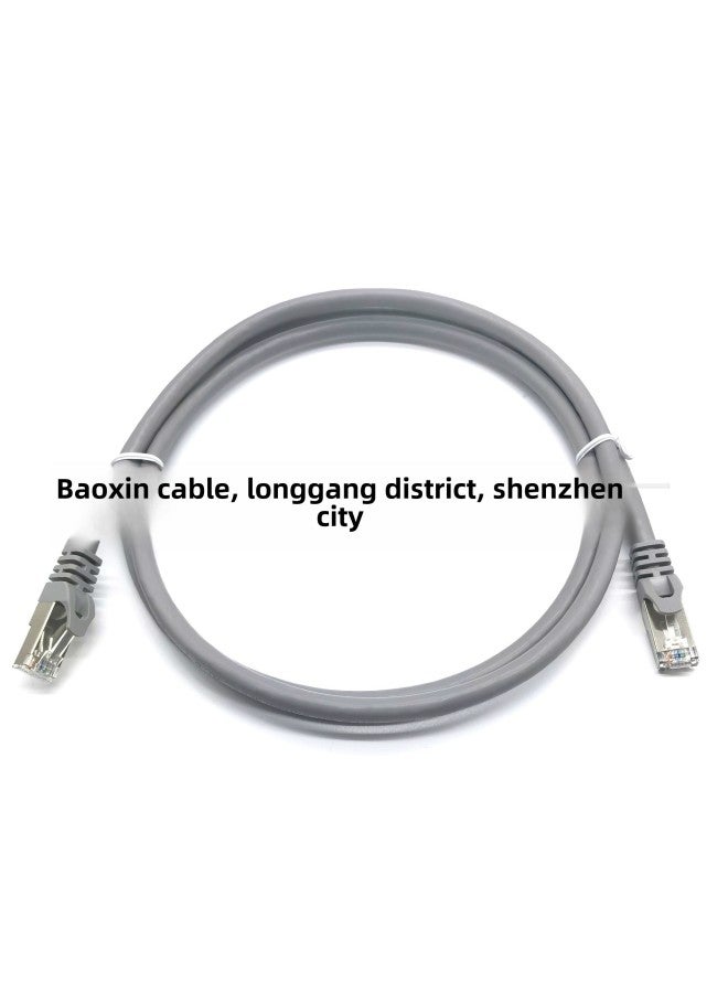 CAT6A SFTP Shielding Network Jumper Super Six CAT6A 26AWG Multi-strand Copper BC Super 6 Finished Network Cable-Color:CAT6A SFTP (color Can Be Specified)-Line Length:10 M - Image 5
