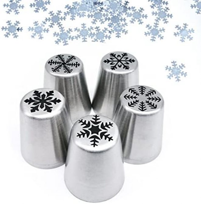 13pcs Pi Tips Stainl Steel Seaml Icing Nozzles Christmas Pattern for Cake 13pcs Pi Tips Allows for and Effortl Cream Piping Ensu Deco Results for Your Pi TipsPi NozzlesIcing - Image 1