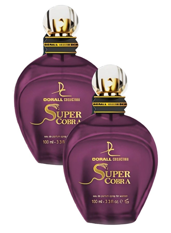 DORALL COLLECTION 2 Pieces Super Cobra Perfume For Women 100ml EDP - Image 1
