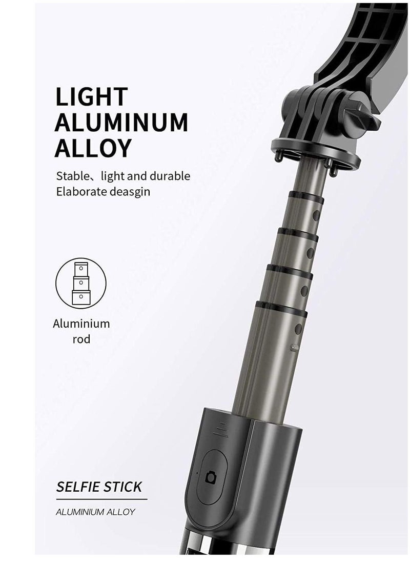 ELTRAZONE - 3-In-1 Phone Gimbal Stabilizer Black - Image 1