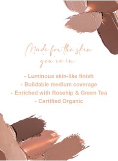 Color Chemistry Color Chemistry Delta Liquid Foundation - 30 ml, Enriched With Rosehip Andgreen Tea, For Luminous Natural Finish, Buildable Coverage, And Certified Organic  - Image 3