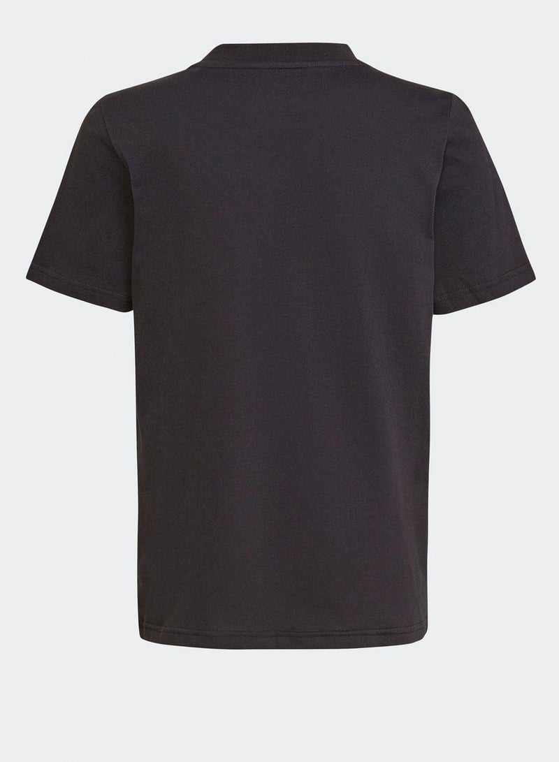 adidas Originals TEE Black Originals Kids T-SHIRTS - Image 2