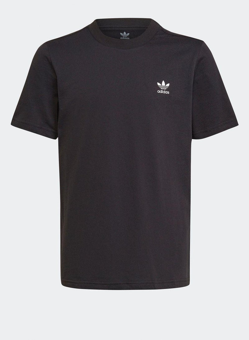 adidas Originals TEE Black Originals Kids T-SHIRTS - Image 1