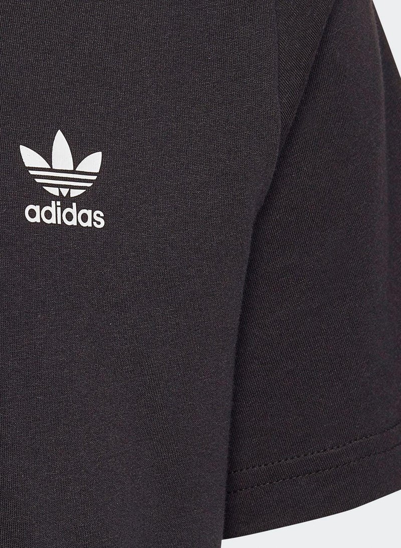 adidas Originals TEE Black Originals Kids T-SHIRTS - Image 4