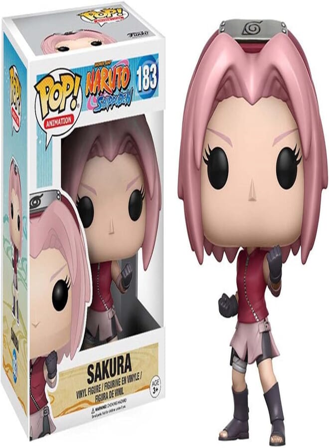 Funko POP Anime: Naruto Shippuden Sakura, Collectible Action Vinyl Figure - 12451