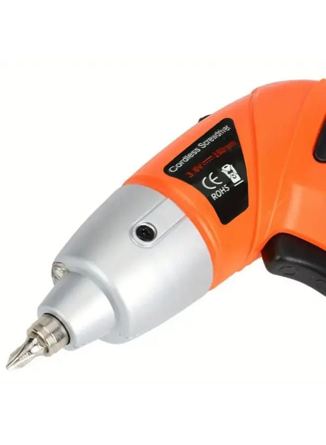 46 قطعة مجموعة مفك براغي كهربائي لاسلكي قابلة لإعادة الشحن مع ضوء LED لصيانة المنزل - Image 4